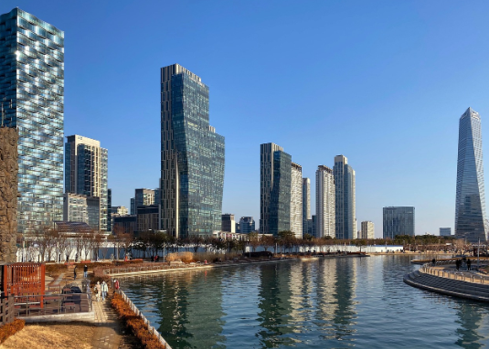 인천 송도 국제도시 전경