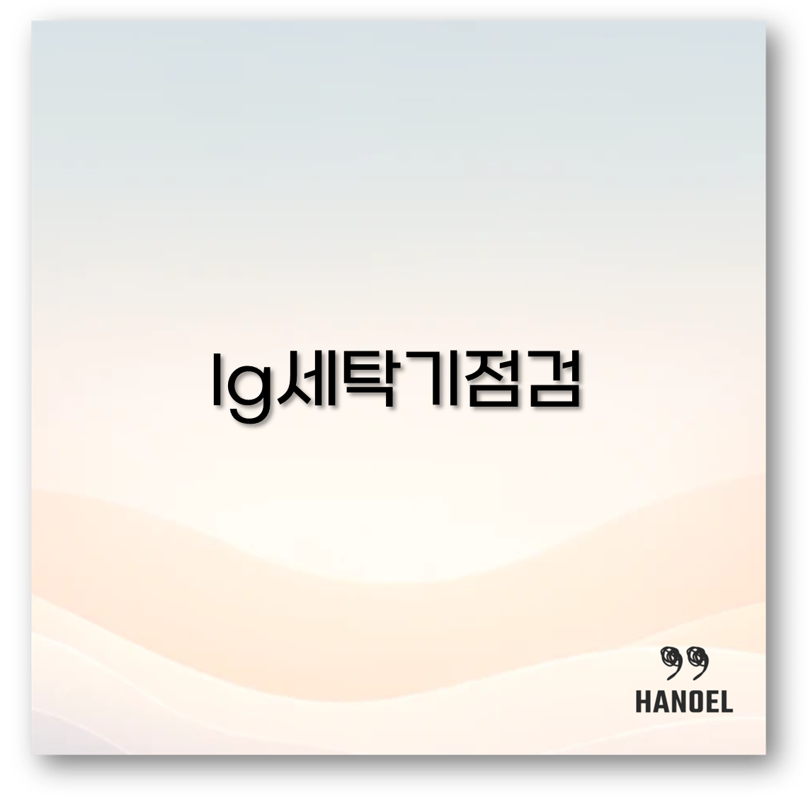 lg세탁기점검