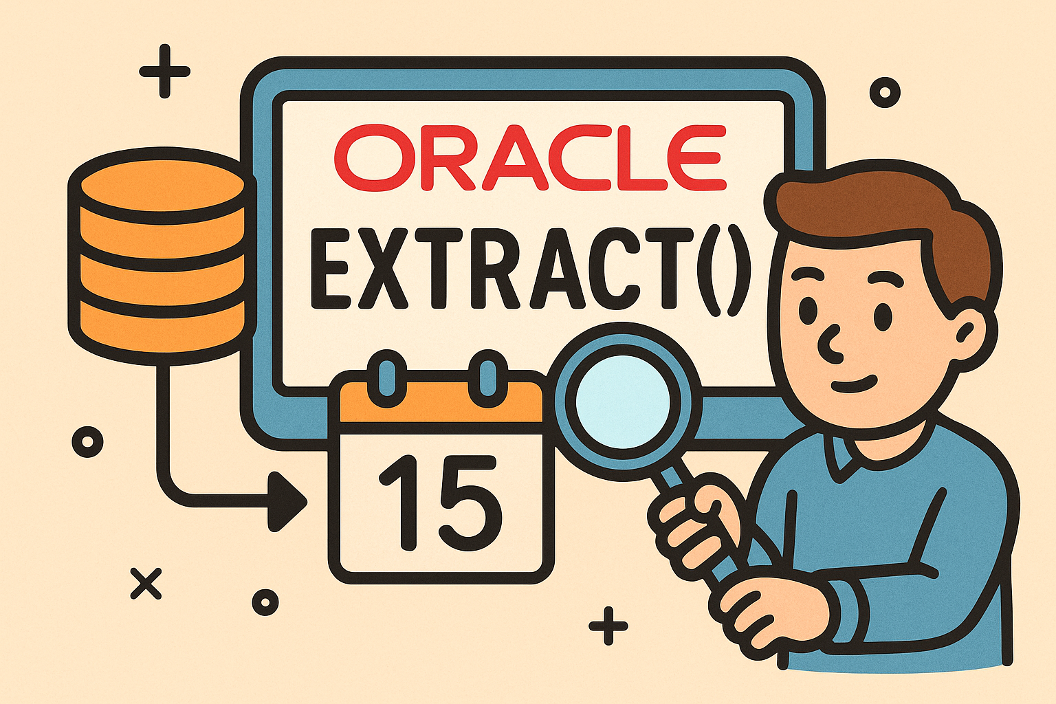 오라클 EXTRACT()로 연도별, 월별, 일자별 통계 분석하는 방법