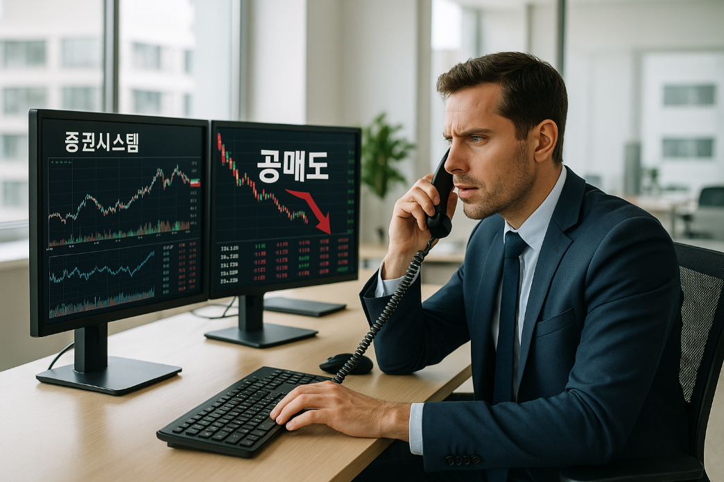 출처 : Dall E. 공매도 외국인