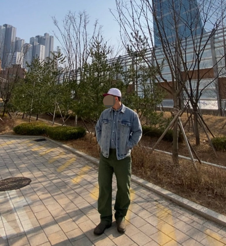 데일리룩('26.3.17.)윅 WICK 투톤 볼캡, 무신사스탠다드 데님 트러커 청재킷, 디미트리블랙 웨스턴 데님셔츠, 무신사스탠다드 퍼티그 팬츠, 블런드스톤 585 러스틱브라운