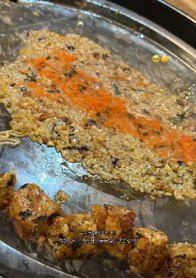 누들돌판 구이 + 볶음밥