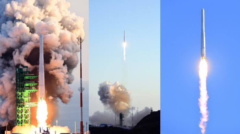 누리호 발사 이미지