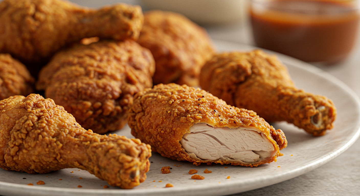 프라잉가이드 이중튀김 크런치수명 염지농도