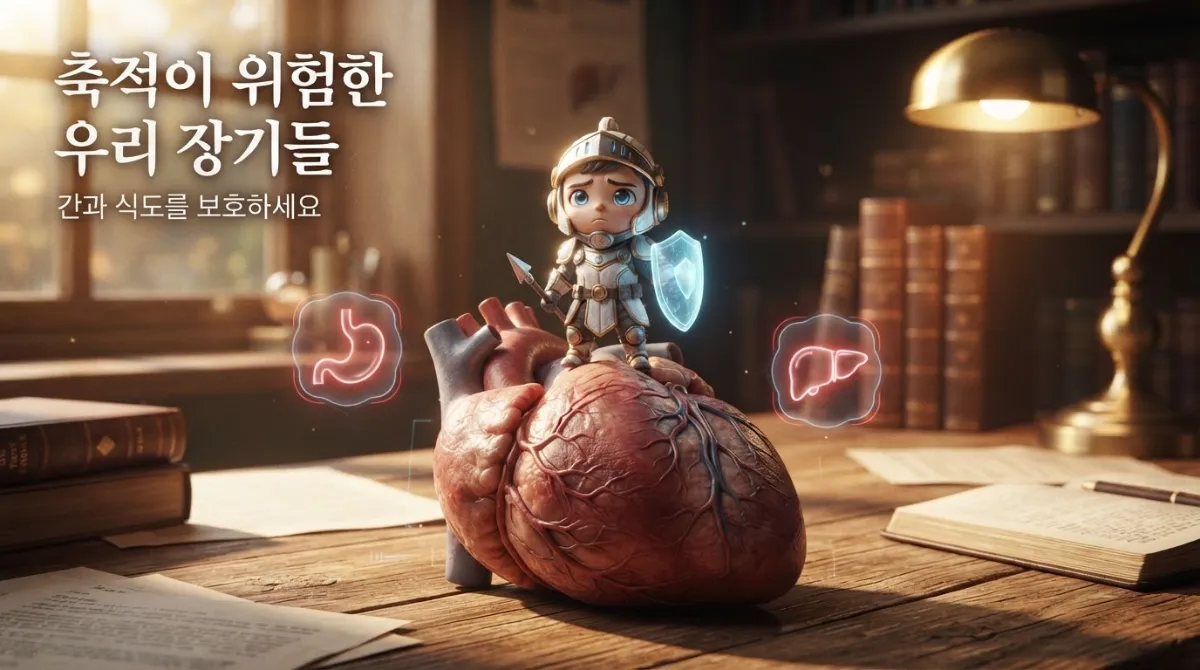 아세트알데히드 축적으로 인한 장기별 건강 영향 및 위험 요소