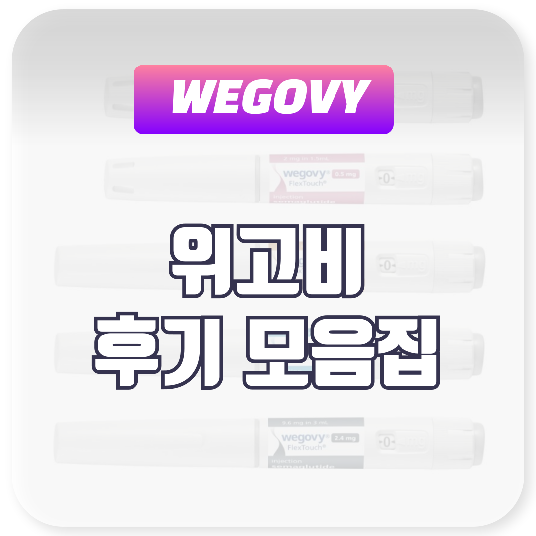 위고비(Wegovy) 후기 모음집 확인하기