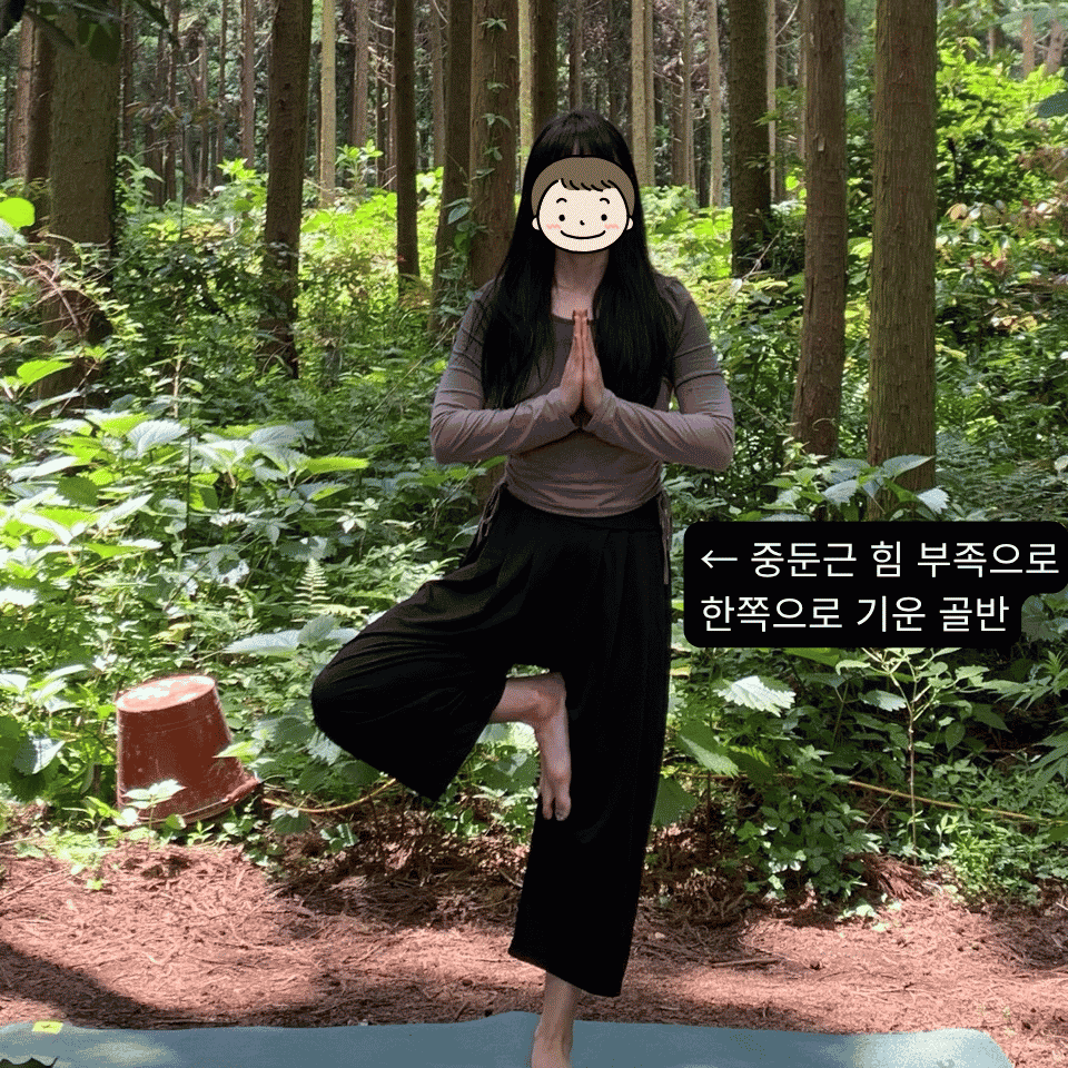 요가 해부학으로 이해하는 나무 자세: 왜 한쪽 다리로 서는 것이 이렇게 어려울까?