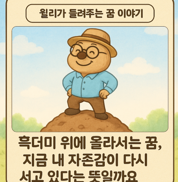 흙더미 위에 올라서는 꿈