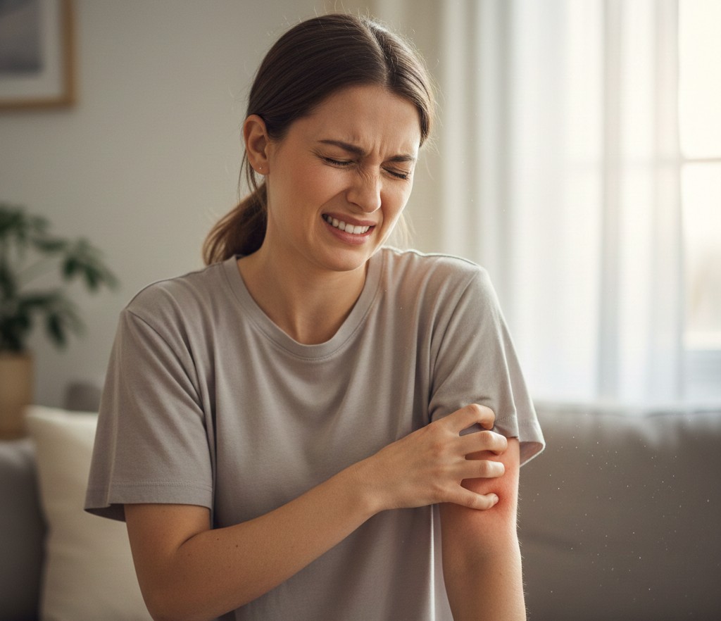 땀과 마찰이 겨울철 아토피를 악화시키는 과정