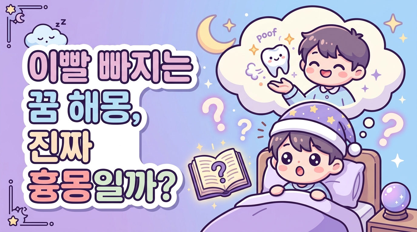 이빨 빠지는 꿈해몽