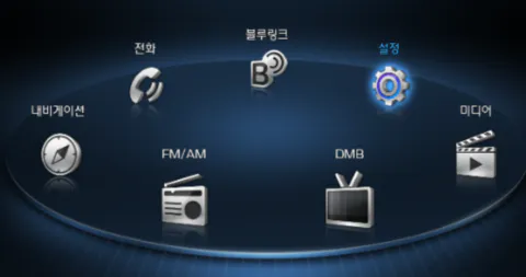 제네시스G80 고급형2세대 내비게이션