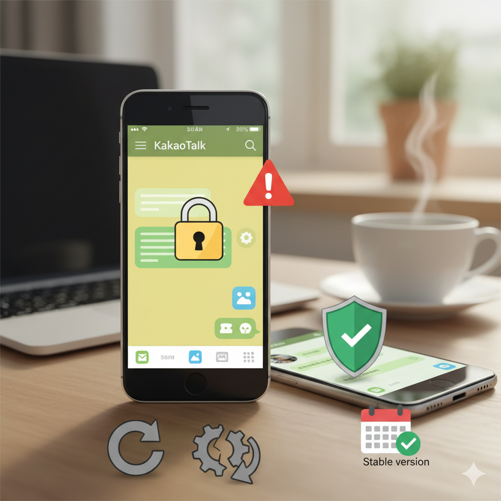 카톡 구버전 설치 방법, 오류 해결과 안전하게 사용하는 꿀팁!