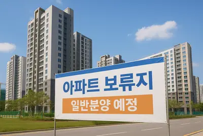 아파트 보류지 의미와 일반분양 전환 과정 완벽 해부