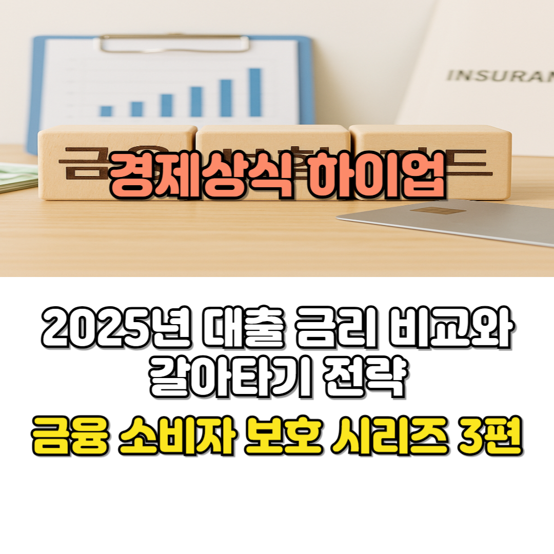 2025년 대출 금리 비교와 갈아타기