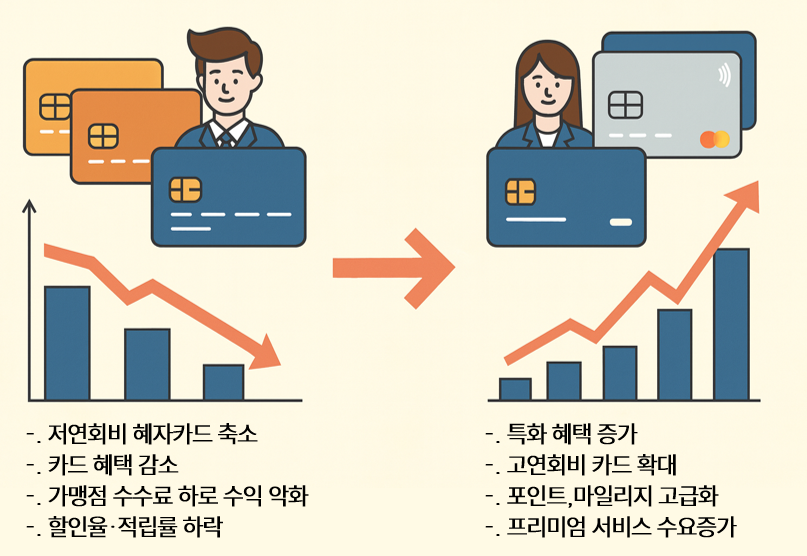2025년 혜자카드가 사라지는 이유와 연회비 상승 구조 총정리