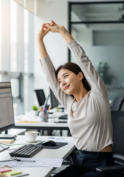 자리에서 일어나는 습관은 혈압과 심혈관 건강 개선에 도움을 줍니다