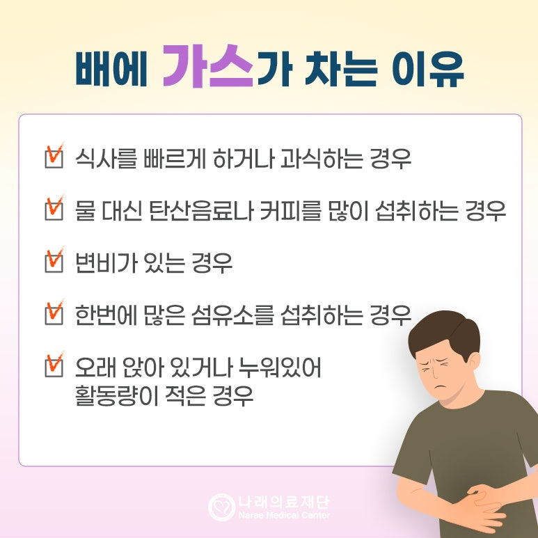 alt="가스가 차는 주요 원인"