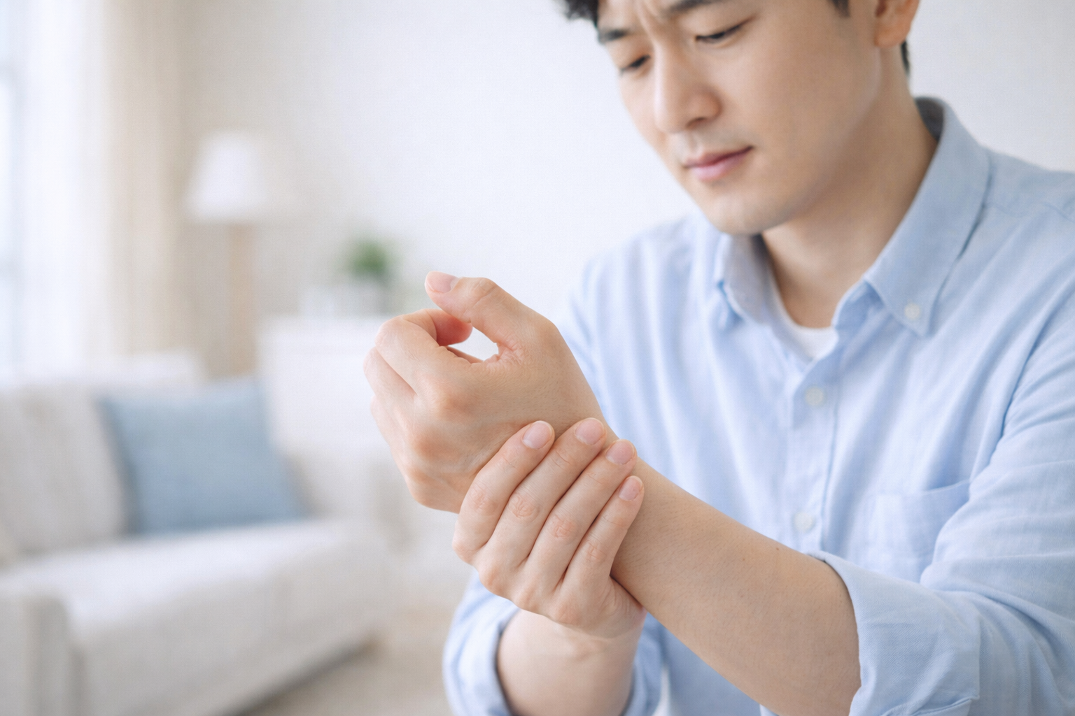 손목터널증후근 증상 완화법 