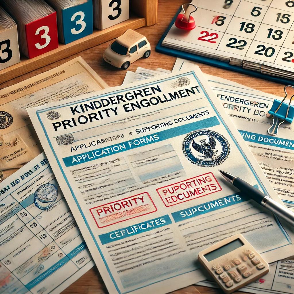 유치원 우선모집 서류