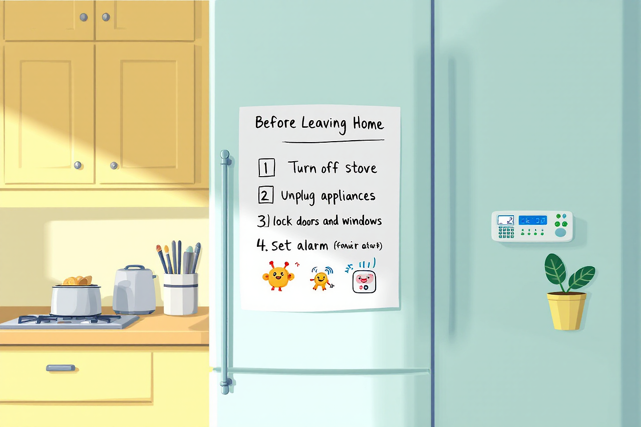 외출전 체크 리스트