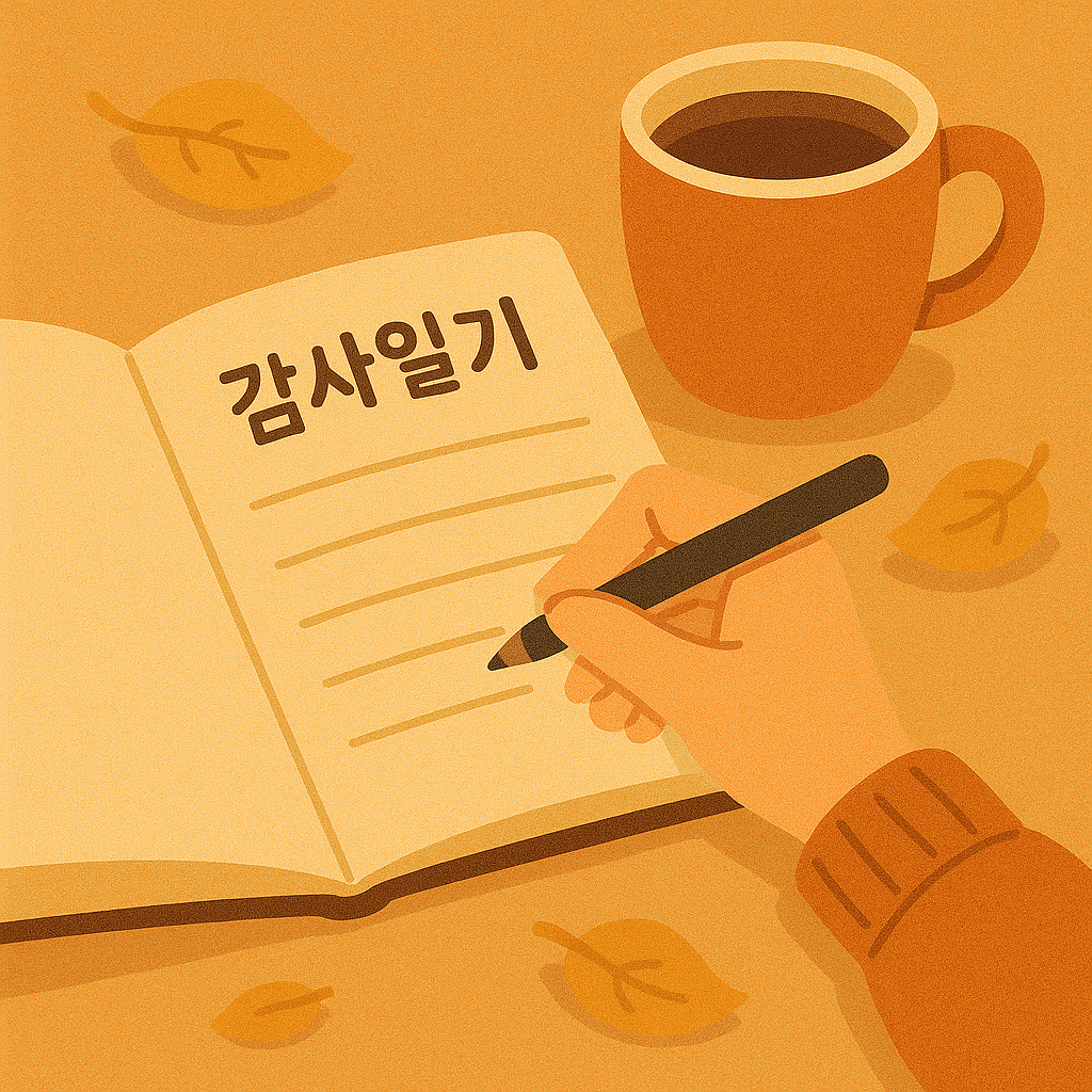 감사일기로 마음 건강 챙기기