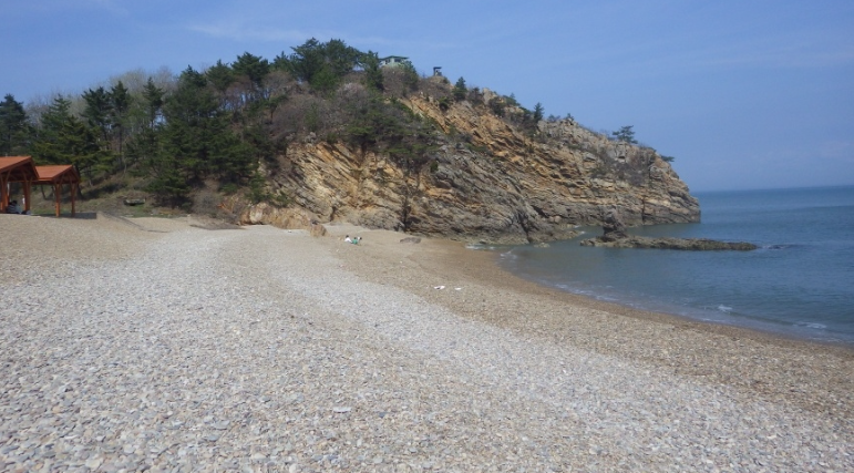 백령도 콩돌해변