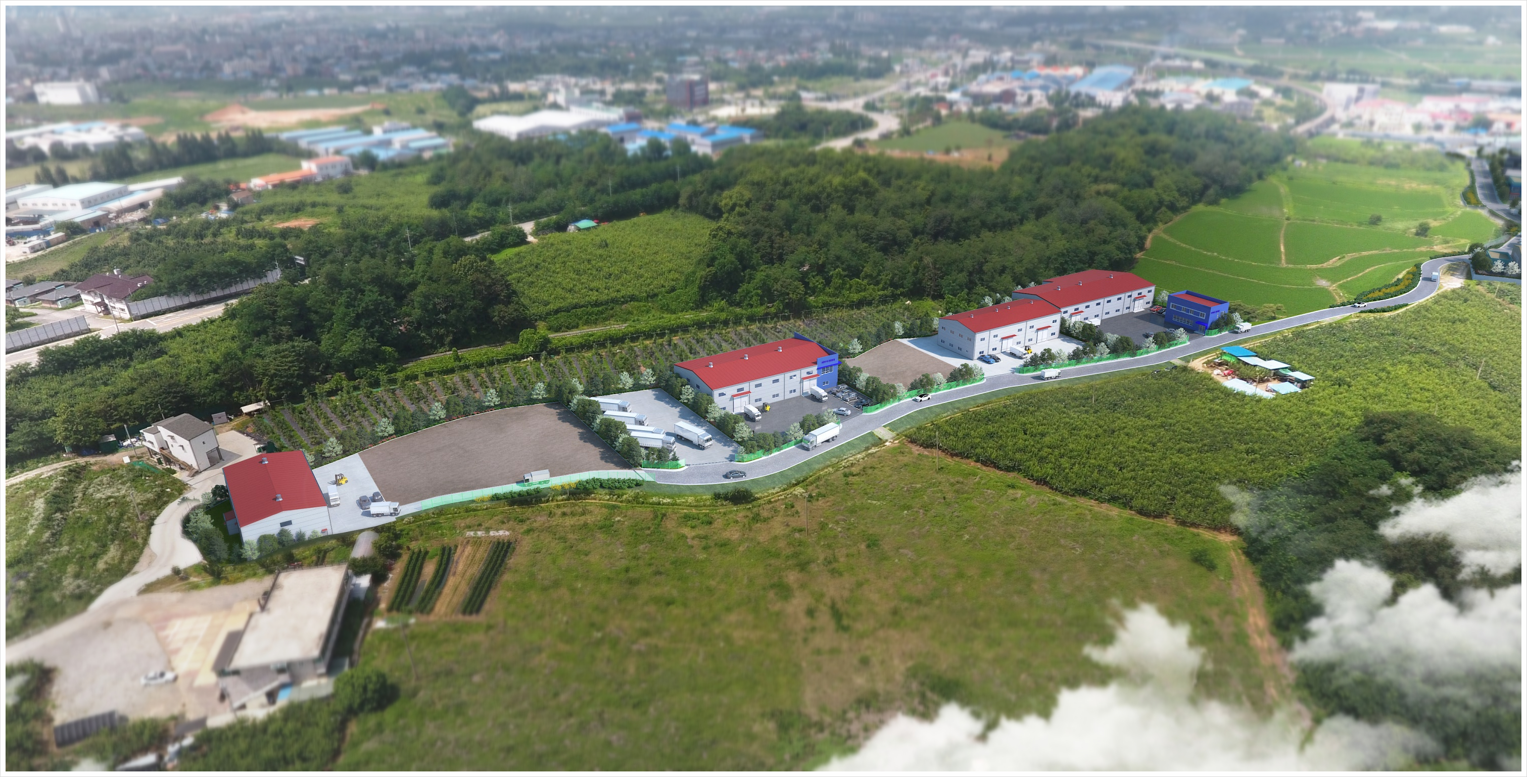 삼정엔지니어링 충남 천안시 서북구 성환읍 공장단지 부지조성 (2차)