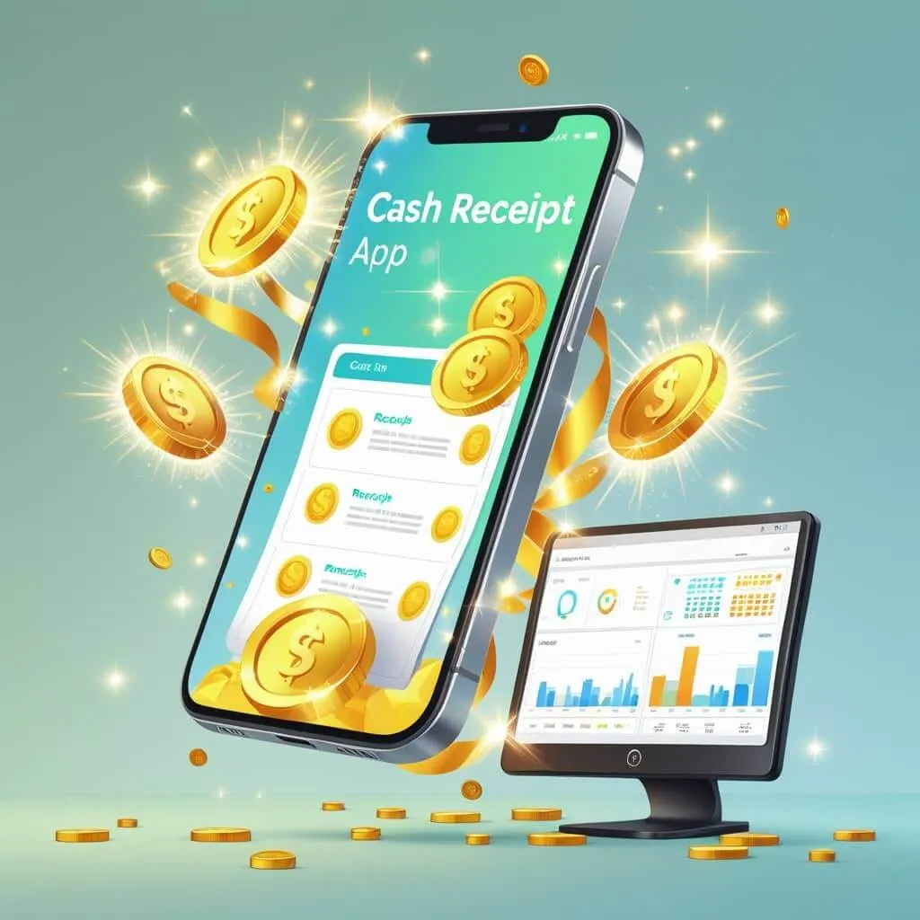 현금영수증 조회: 간편한 모바일 손택스와 PC 홈텍스 사용과 활용을 상징적으로 나타낸 이미지.