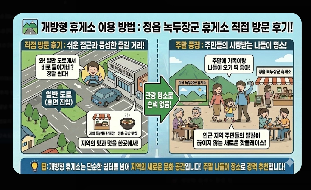 고속도로 휴게소 주차(2026년, 기본 규정, 안내 시스템)(+ 개방형 휴게소)