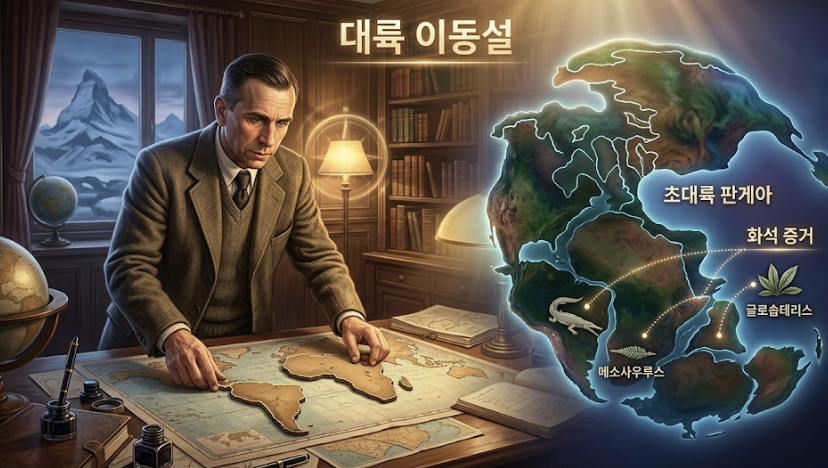 흩어진 대륙의 퍼즐, 베게너가 찾아낸 대륙 이동설의 결정적 증거들