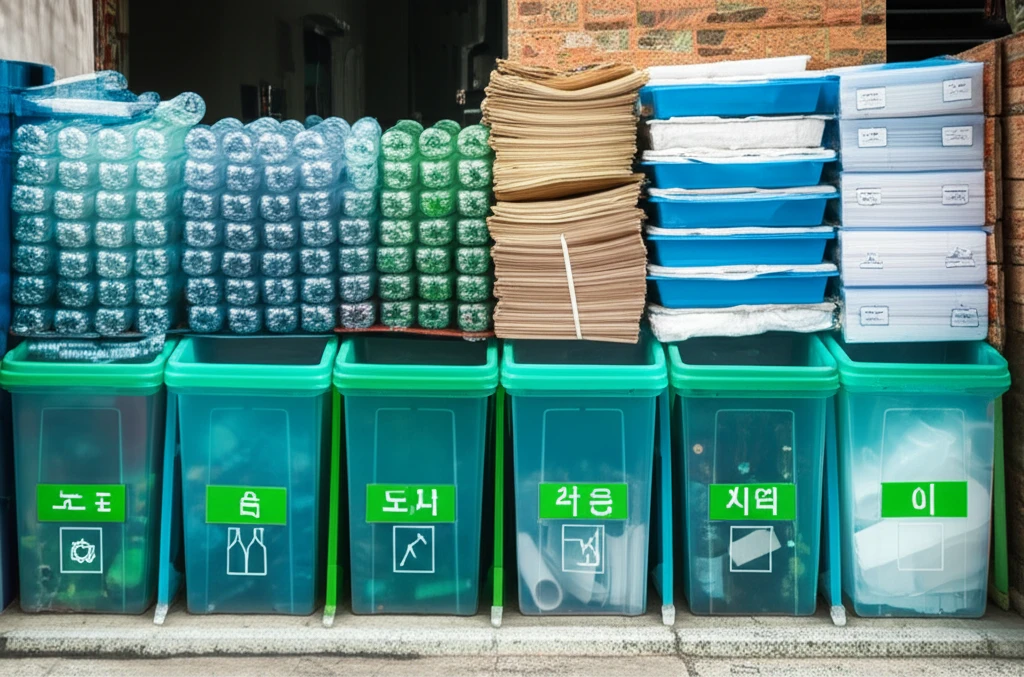 휘경동 쓰레기 버리기 일반 음식물 재..