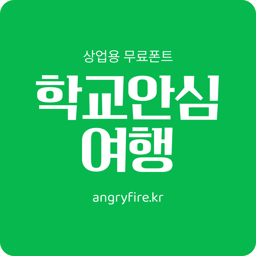 학교안심 여행