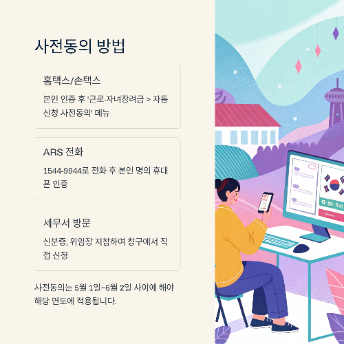 2025 근로장려금 자동신청, 올해부터 이렇게 달라집니다!