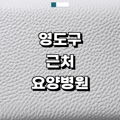 부산 영도구 요양병원