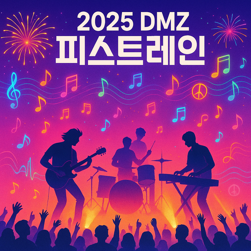 [2025 DMZ 피스트레인] 라인업 공개! 올해는 누가 온다?