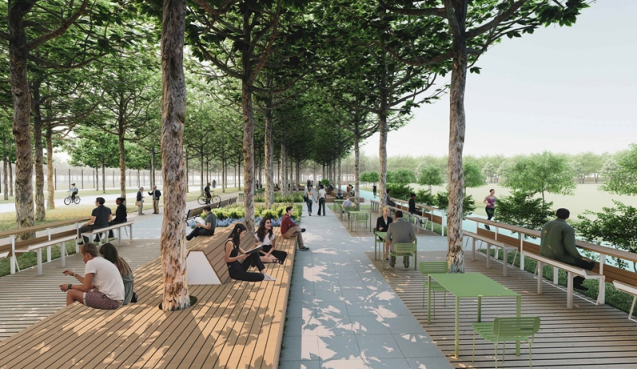 그늘목 쉼터 예시도