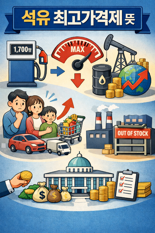 석유 최고가격제 뜻 ❘ 유가 상한제 도입 이유와 장단점 총정리