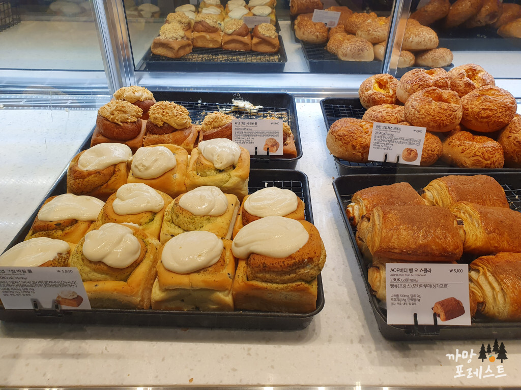 스타벅스 망원한강 공원점 빵