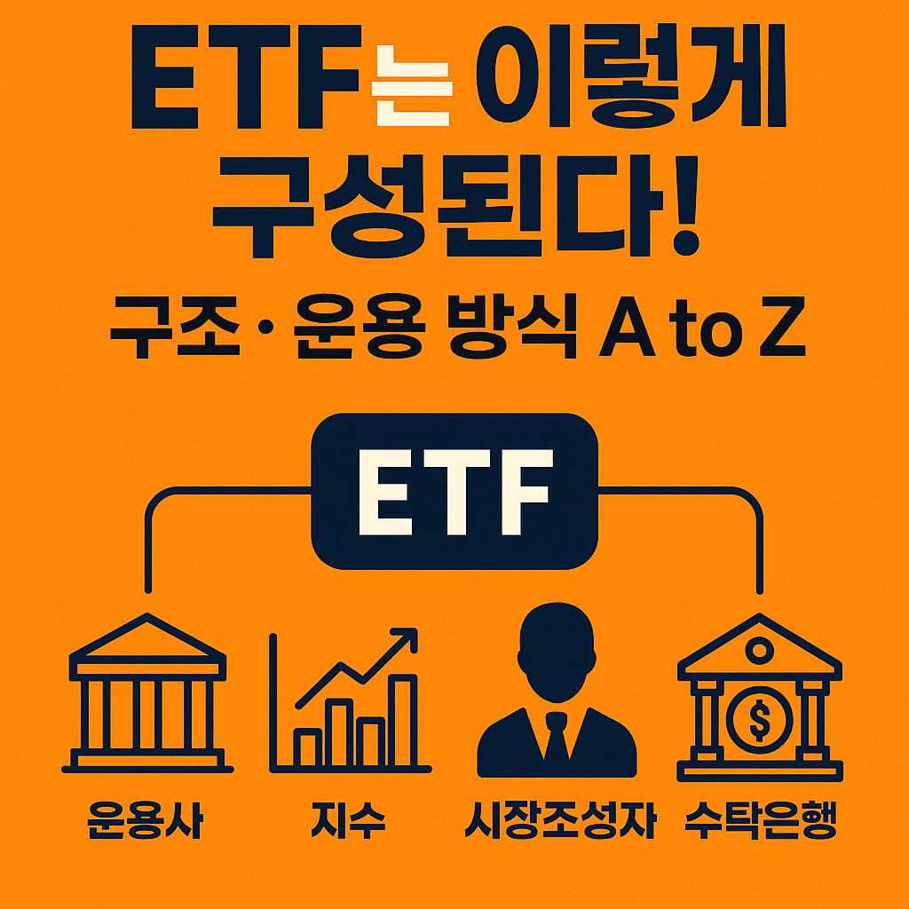 ETF는 이렇게 구성된다! 구조 및 운용 방식 A to Z