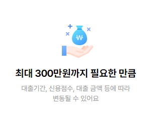 소액대출 100만원