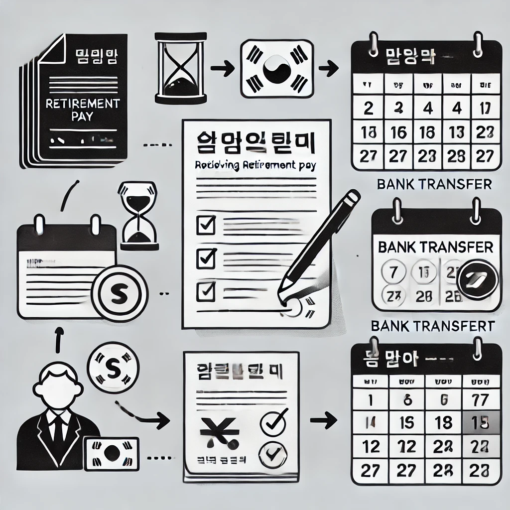 퇴직금 수령방법