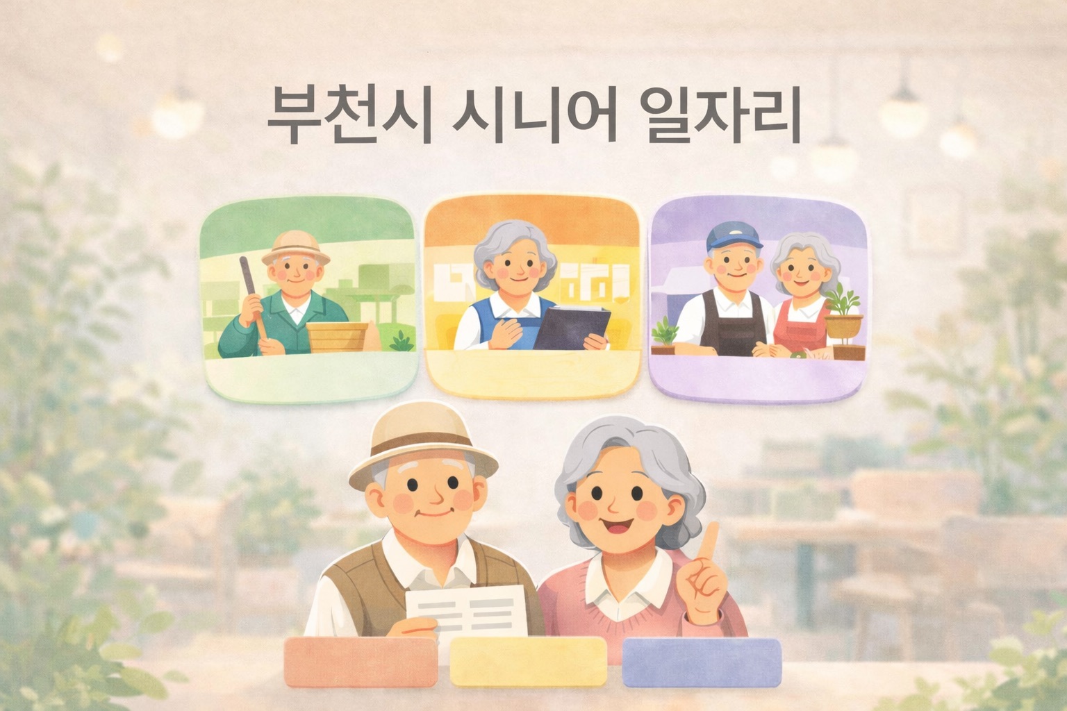 부천시 시니어 일자리