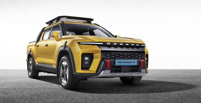 무쏘 EV 전기 픽업 트럭 출시(가격 및 보조금) 시승 신청