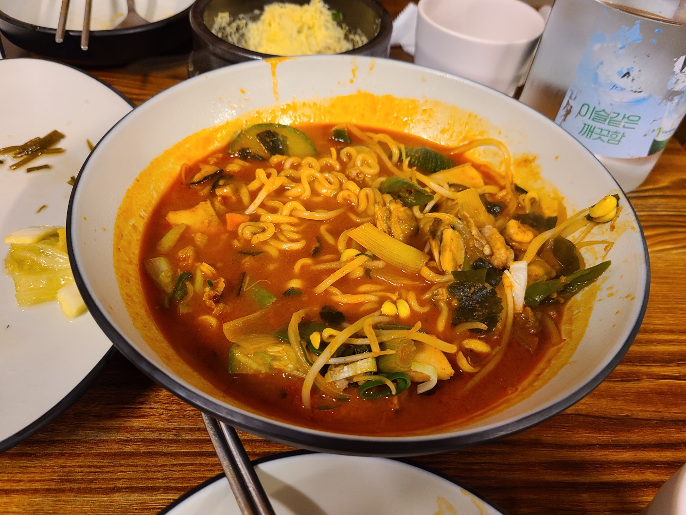 진대감 논현본점 한우차돌짬뽕라면