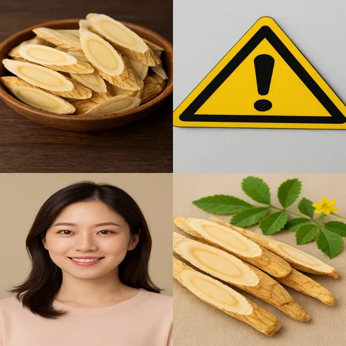 황기 효능과 여성 피부 관리 효과