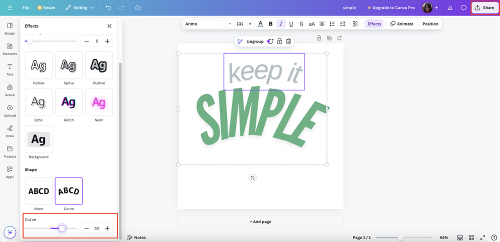 디자인 완성하기