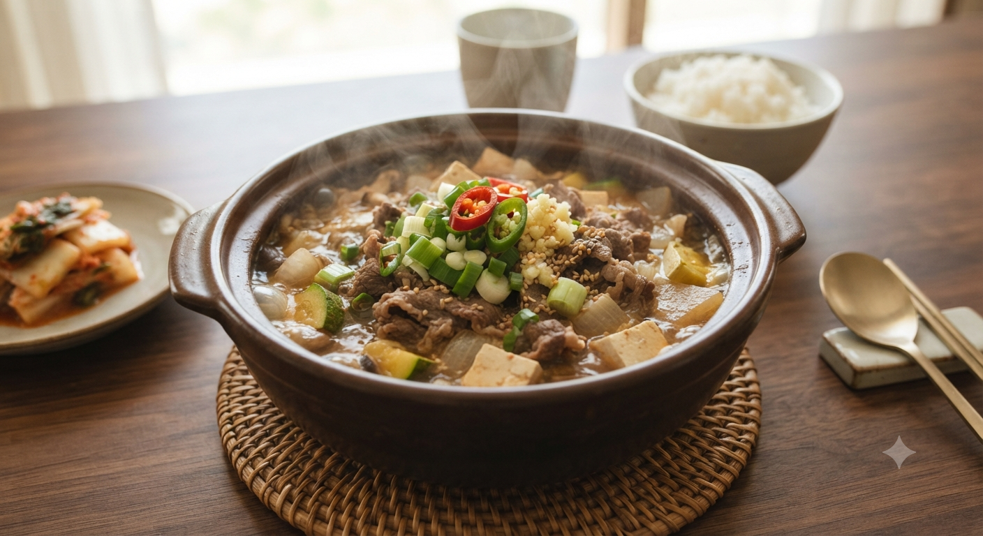 차돌된장찌개