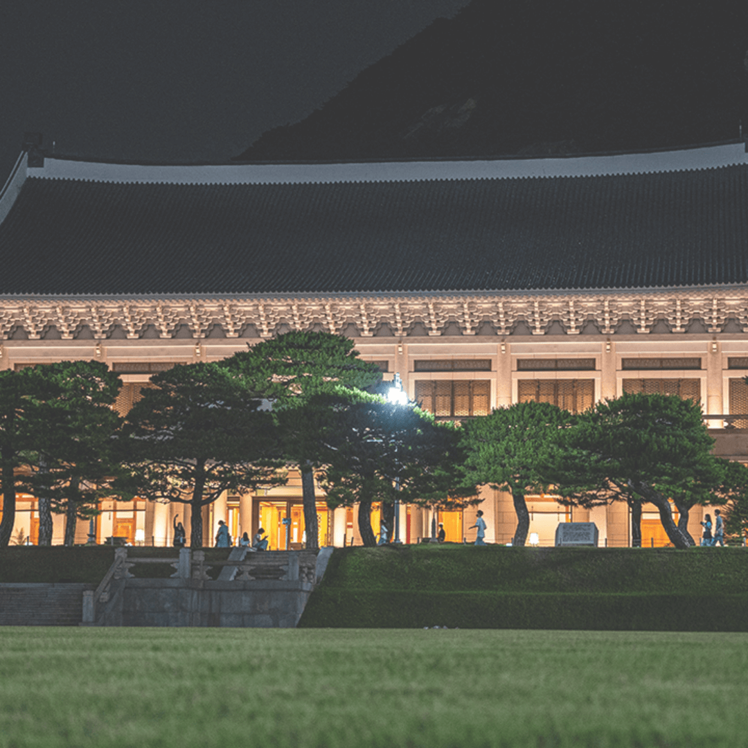 청와대 밤의 산책