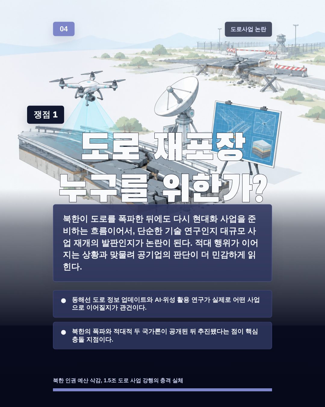 도로 재포장 누구를 위한가?