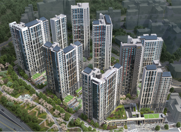 힐스테이트-관악센트씨엘-조감도